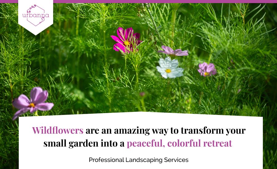 A custom image with wildflowers 