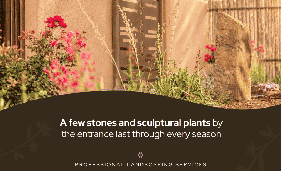 Rock gardens work in almost any front or back yard