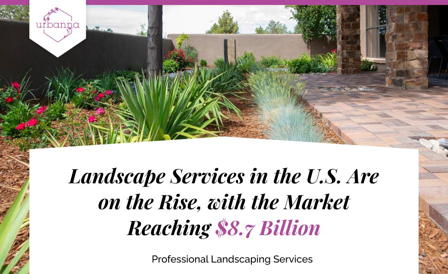 Stats showing how many people in the U.S. use landscaping services